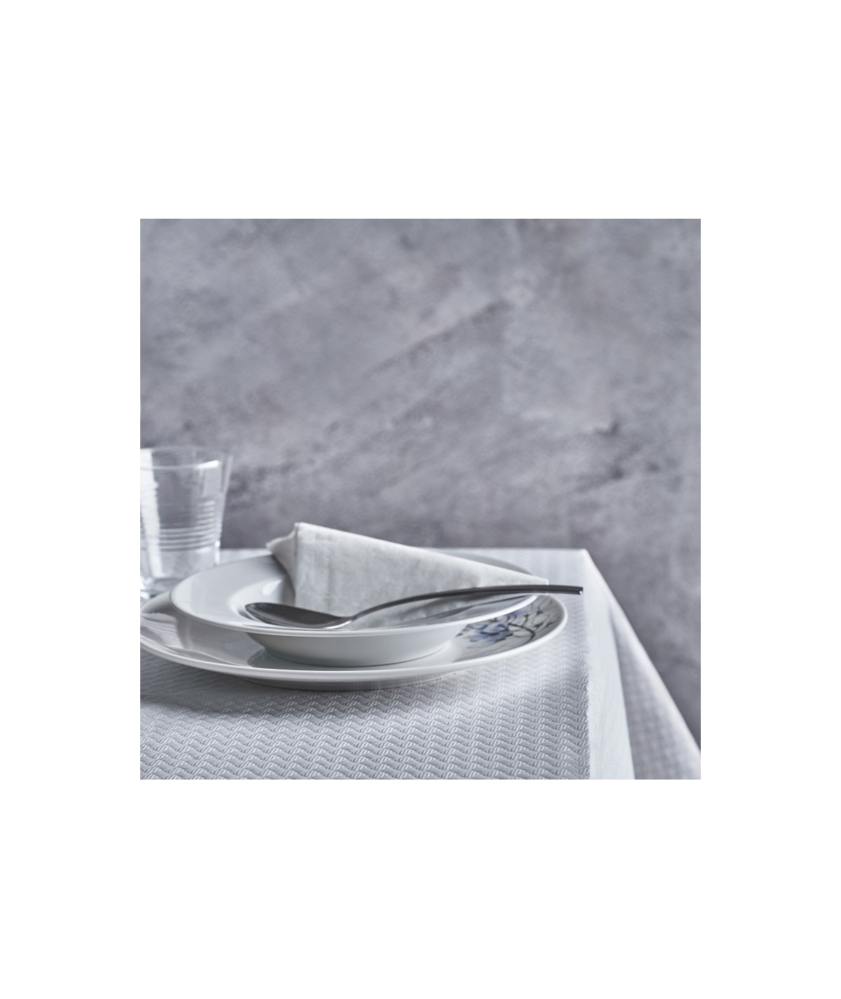 Mantel papel blanco 120x120...