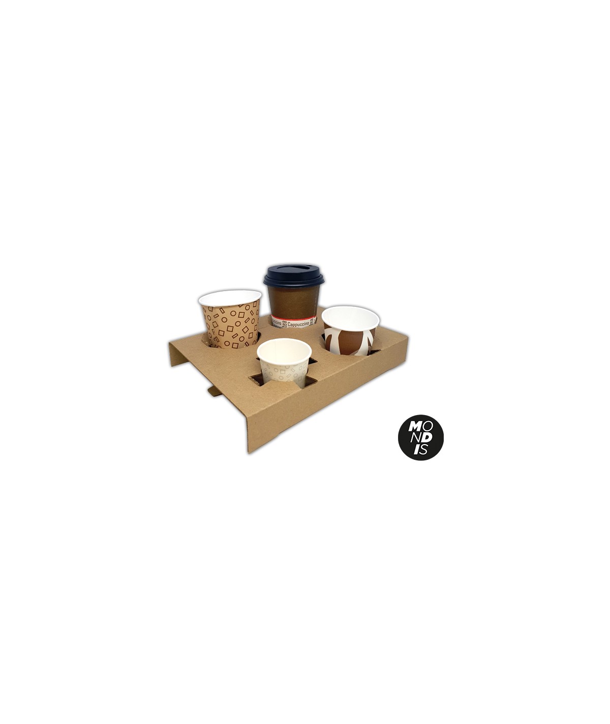 Vaso cartón 12oz 50/u