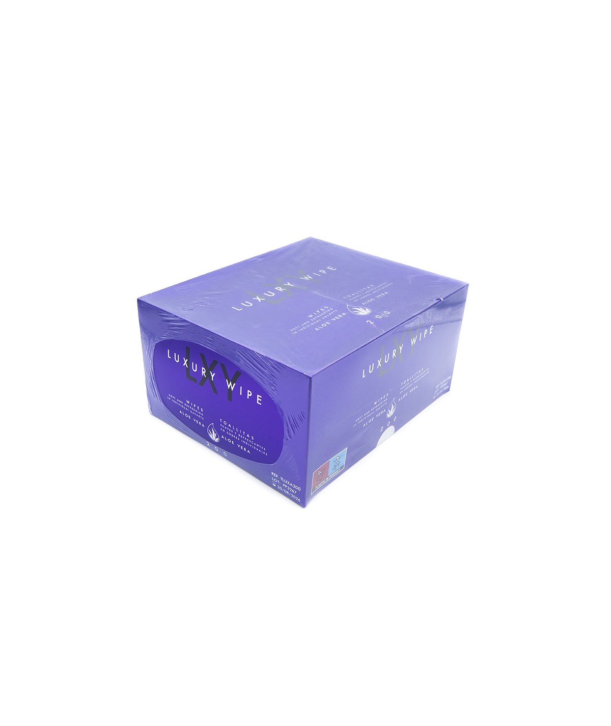 Lingettes à L’Aloe Vera Luxury Wipe Lot De 200 - Tissu Élégant Et Parfumé